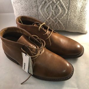 Sonoma Bayport mens shoes cognac color  8.5